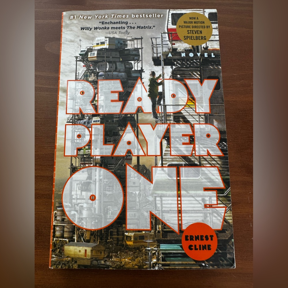 Ready Player One paperback by Ernest Cline